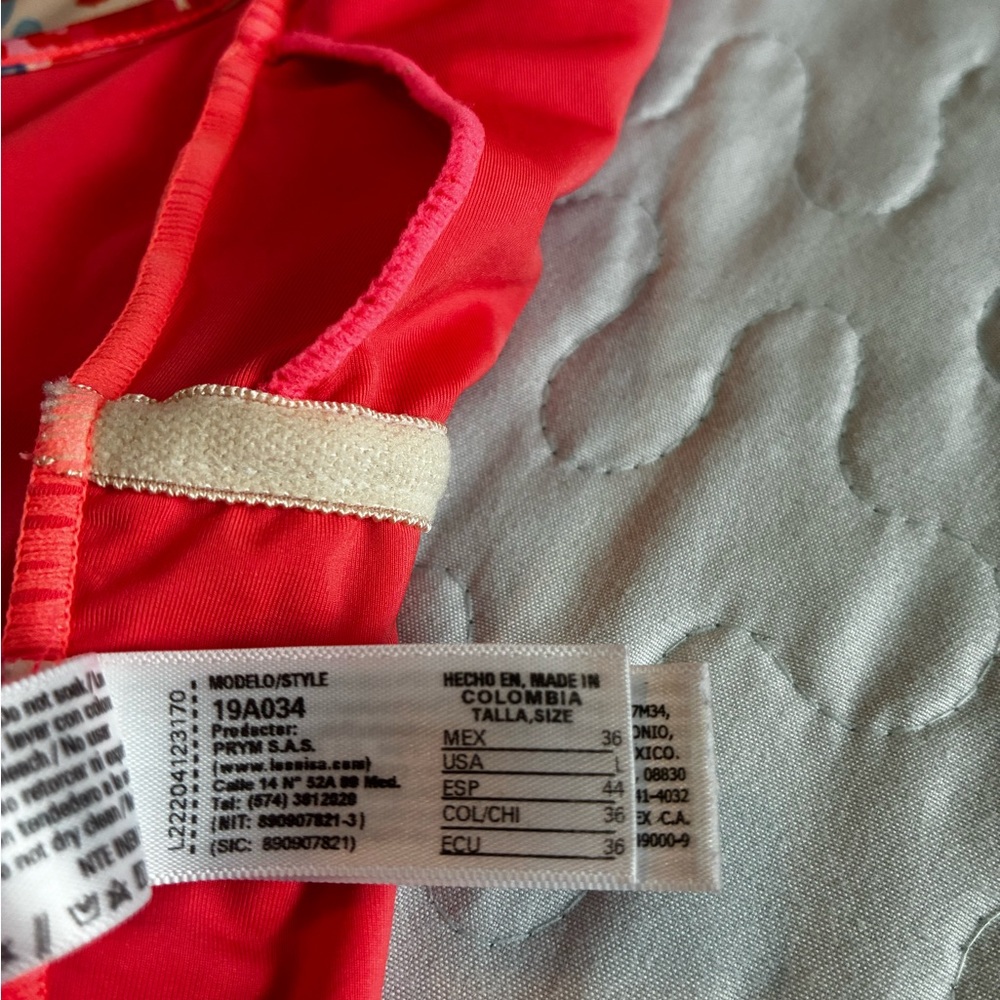 Leonisa Coral Reef one piece swimsuit - Picture 4 of 5